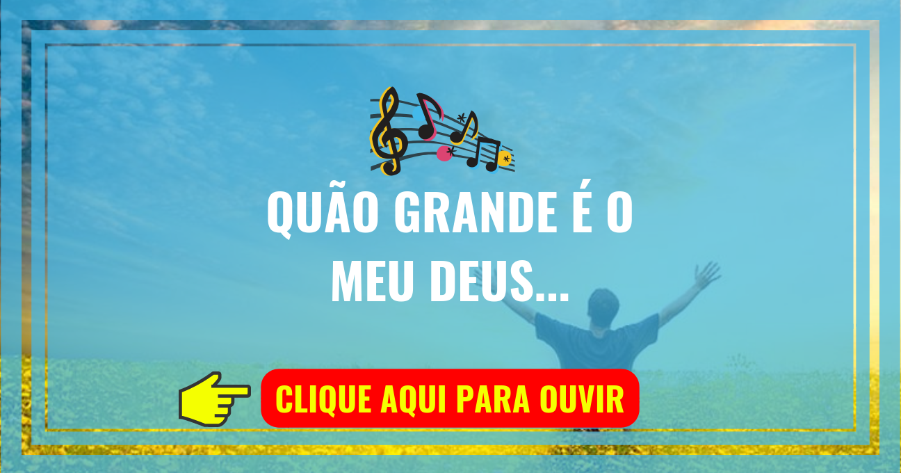 Louvor de hoje – Grande É o Meu Deus (Soraya Moraes)