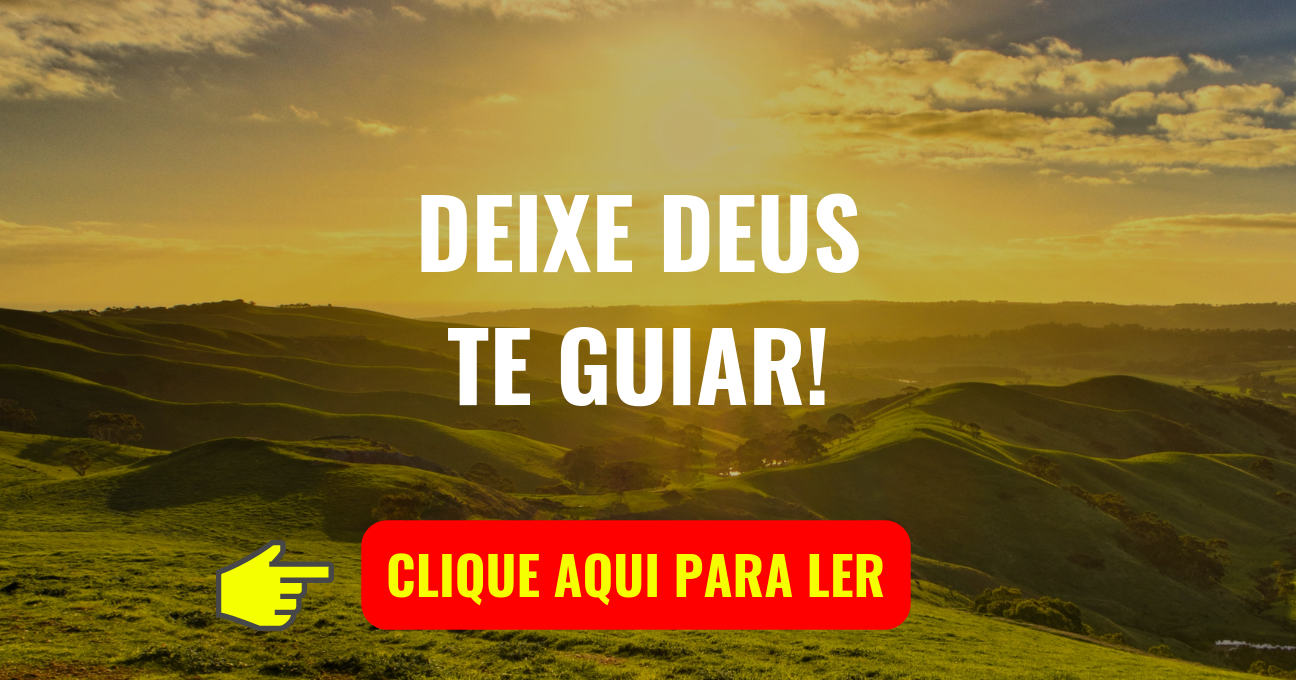 DEIXE DEUS TE GUIAR!