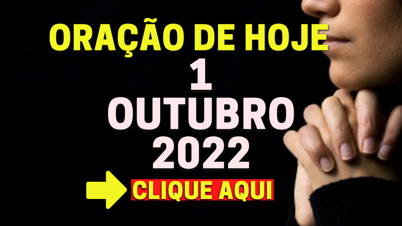 Palavra de Hoje – Sábado 1 de Outubro de 2022