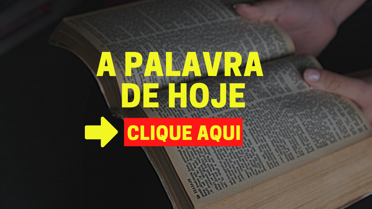 Palavra de Deus Para Sua Vida Hoje