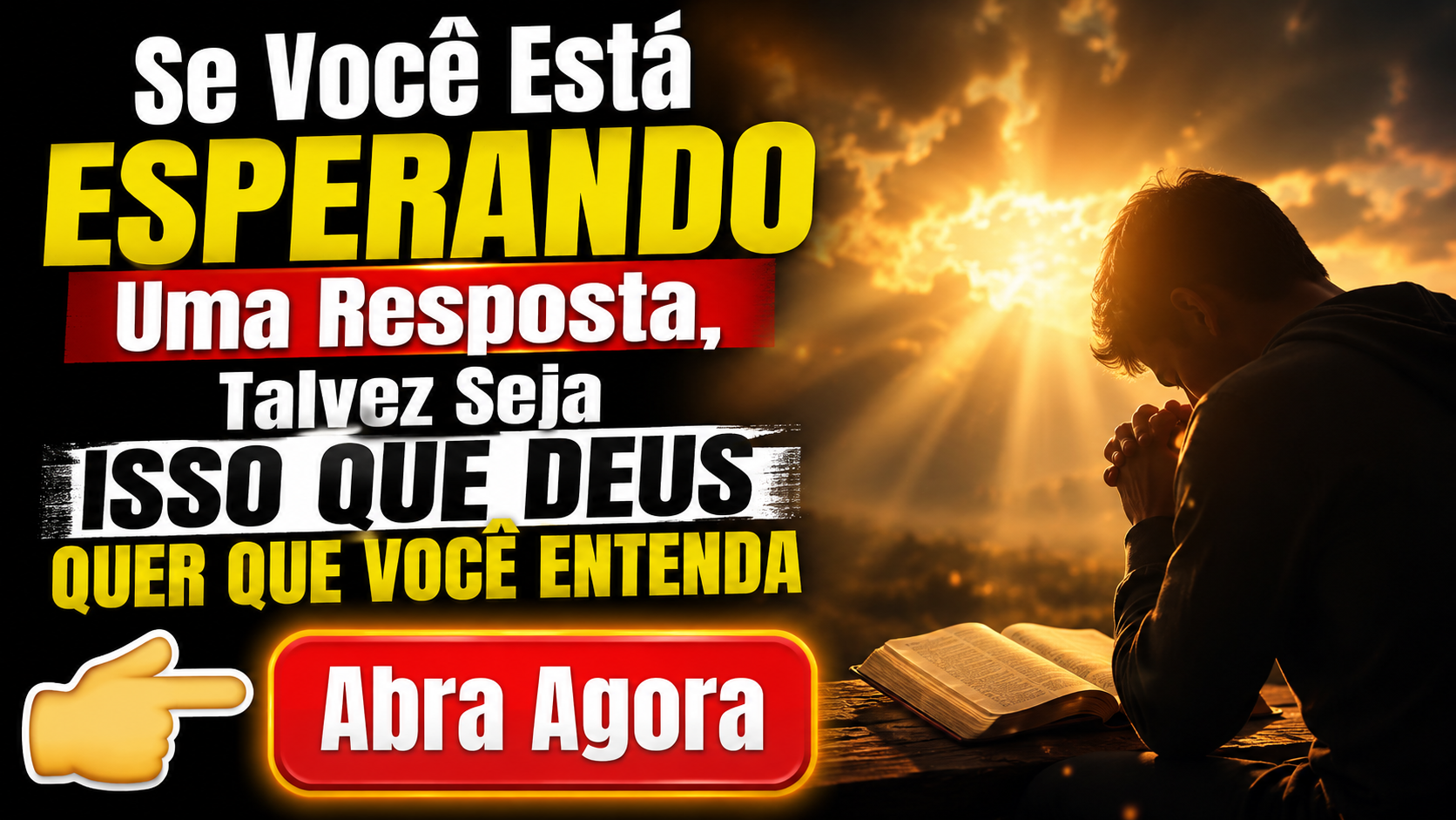 Se Você Está Esperando Uma Resposta, Talvez Seja Isso Que Deus Quer Que Você Entenda